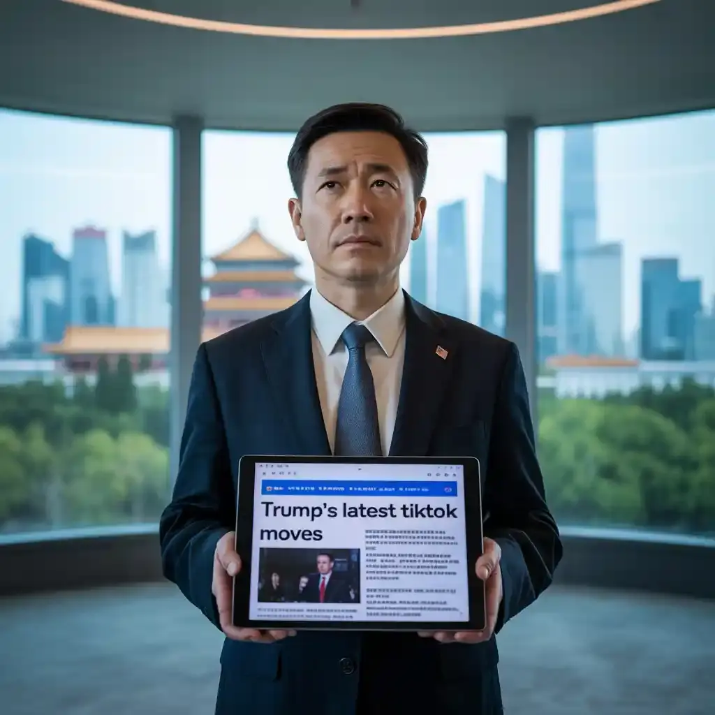 Chinese official responds to Trump TikTok deal development