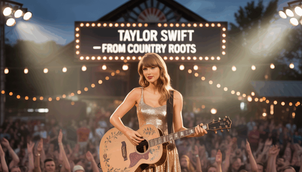 Taylor Swift Country to World.