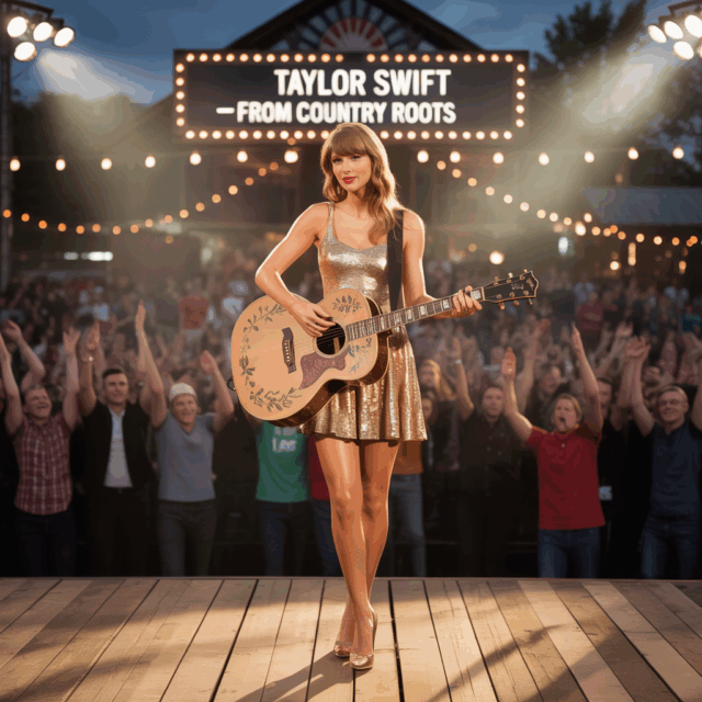 Taylor Swift Country to World.